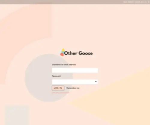 Othergoose.com(Other Goose) Screenshot