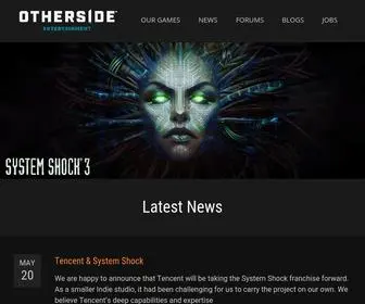 Otherside-E.com(Information about OtherSide Entertainment) Screenshot