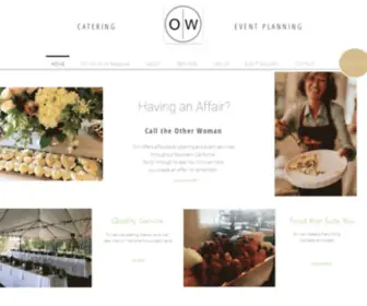 Otherwomancatering.com(Otherwoman) Screenshot