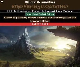 OtherWorldlyincantations.com(Otherworldly Incantations) Screenshot