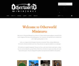 Otherworldminiatures.co.uk(Fine quality 28mm fantasy gaming miniatures) Screenshot