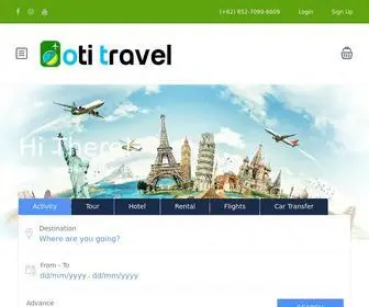 Oti-Travel.com(Hotels Digest Promo Portal) Screenshot