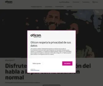 Oticon.es(Audífonos Oticon) Screenshot