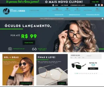 Oticaisabeladias.com.br(Ótica Online Isabela Dias) Screenshot
