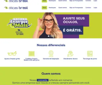 Oticasbrasil.com.br(Óticas Brasil) Screenshot
