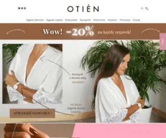 Otien.com(Sklep internetowy z zegarkami i bransoletkami dla kobiet) Screenshot