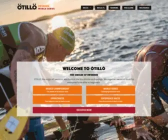 Otilloswimrun.com(The origin of the Sport) Screenshot