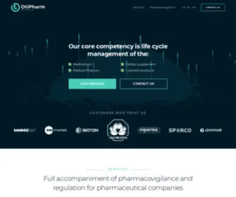 Otipharm.com(Otipharm Research®) Screenshot