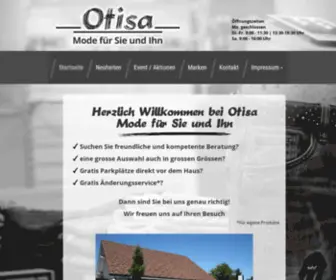 Otisa.ch(Freizeitmode & Jeans in Amriswil) Screenshot