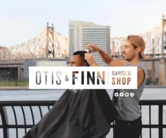 Otisandfinn.com(Otis & Finn Barber Shop) Screenshot