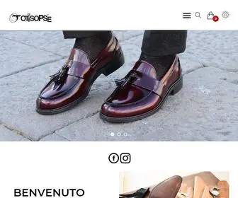 Otisopse.com(Scarpe artigianali Made in Italy) Screenshot