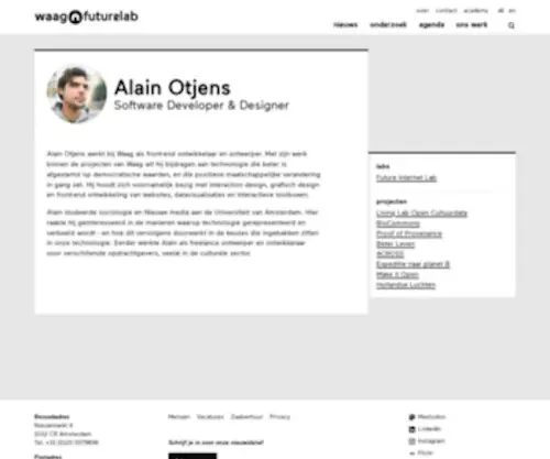 Otjensa.nl(Websitemaker, voor jong en oud) Screenshot