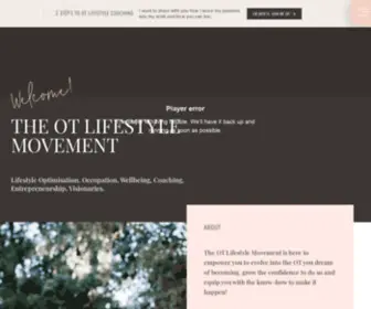 Otlifestylemovement.com(The OT Lifestyle Movement) Screenshot