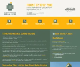 OTMC.com.au(Doctors Sydney CBD Kent St) Screenshot