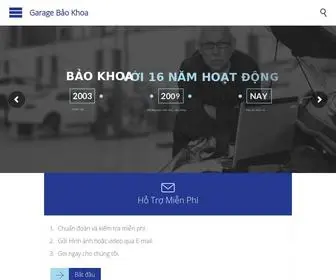 Otobaokhoa.com(Garage B) Screenshot
