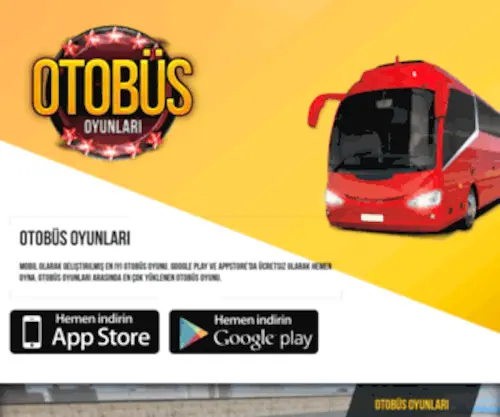 Otobusoyunlari.com(Otobüs) Screenshot