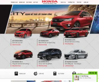 Otohondadongthap.com(Showroom Honda Ôtô Đồng Tháp) Screenshot