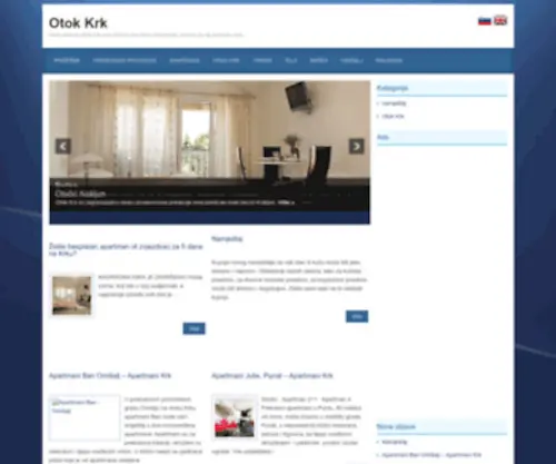 Otokkrk.com(Otok Krk) Screenshot