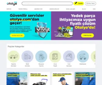 Otolye.com(Türkiye'nin En Büyük Oto Sanayi Sitesi) Screenshot