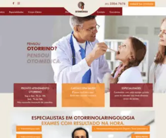 Otomedica.com.br(Clínica de Otorrino em Fortaleza) Screenshot