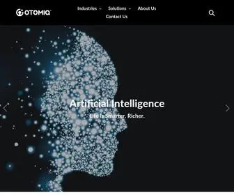 Otomiq.com(A Full Automation and Digital Technology Powerhouse) Screenshot