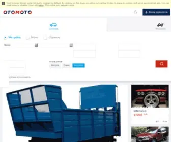 Otomoto.eu(Autoanzeigen, kaufen oder verkaufen Sie Autos und Motorräder) Screenshot