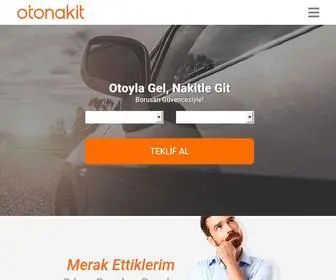 Otonakit.com(İkinci El Araba Alım Hizmeti) Screenshot