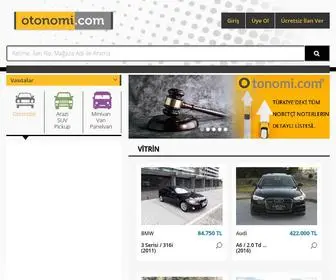 Otonomi.com(Otonomi, Garantili 2. El Satılık Araç İlanlarının Adresi) Screenshot