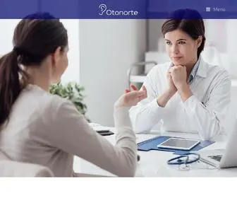 Otonorte.com.br(Otorrinolaringologia em Bras) Screenshot