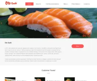 Otoredmond.com(Oto Sushi) Screenshot