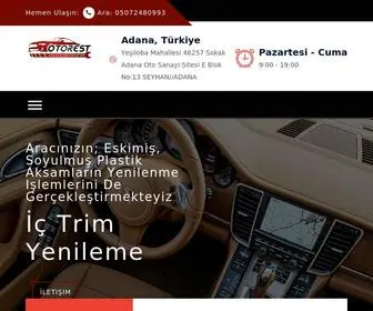 Otorest.com(Adana Oto Restorasyon) Screenshot