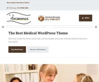 Otorhinusclinica.com.br(Otorhinus Clínica) Screenshot