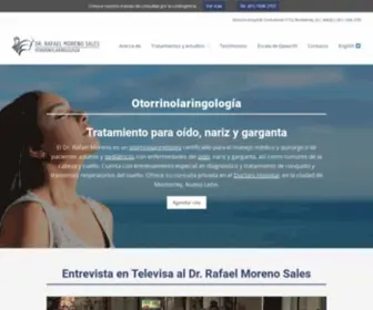 Otorrinoenmonterrey.com(Rafael Moreno Sales) Screenshot