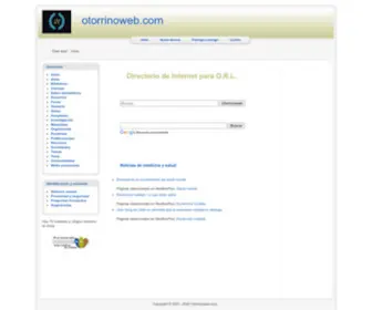 Otorrinoweb.com(Inicio) Screenshot