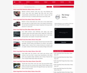 Otosky.com(Harga Mobil dan Motor Terbaru 2021) Screenshot