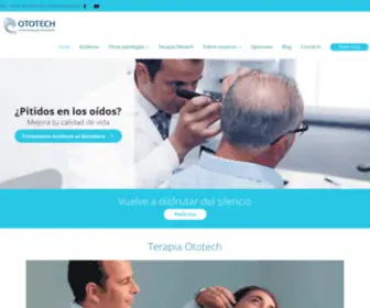 Ototech.es(Centro especializado en tinnitus en Barcelona) Screenshot