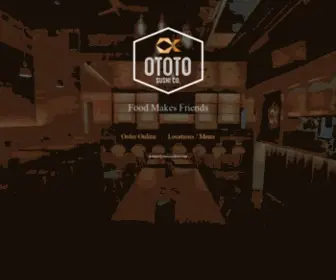 Ototosushico.com(OTOTO Sushi Co) Screenshot