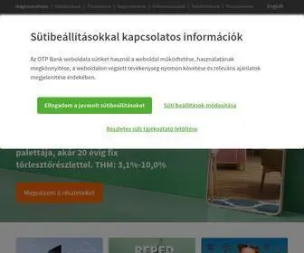 Otpbank.hu(Magánszemélyek) Screenshot