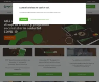 Otpbank.ro(Vezi toate serviciile si produsele otp bank pentru persoane fizice) Screenshot