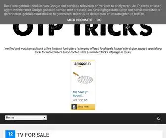 Otptricks.com Screenshot