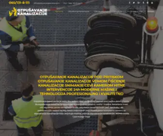 Otpusavanjekanalizacije.rs(OTPUŠAVANJE) Screenshot