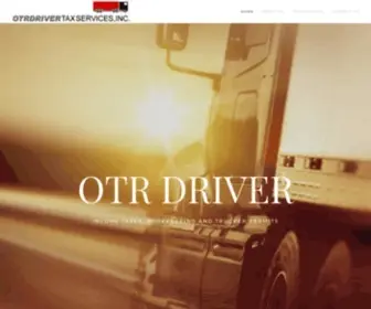 Otrdrivertaxservices.com(OTRDRIVER TAX SERVICES) Screenshot