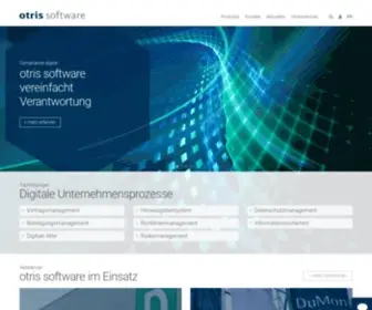Otris.de(Hersteller von Software für Dokumentenmanagement und Geschäftsprozesse) Screenshot