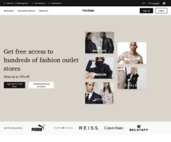 Otrium.com(Designer Online Outlet) Screenshot