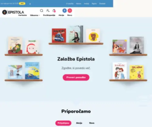 Otroske-Knjige.si(Založba epistola) Screenshot