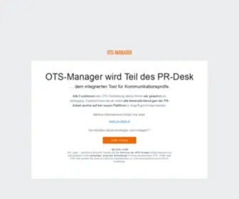 OTS-Manager.at(OTS Manager) Screenshot