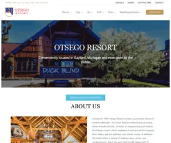 Otsegoclub.com(Family-Friendly Ski Resort) Screenshot