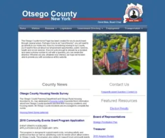 Otsegocounty.com(Otsego County's Website) Screenshot