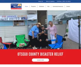 Otsegounitedway.org(Otsego County United Way) Screenshot