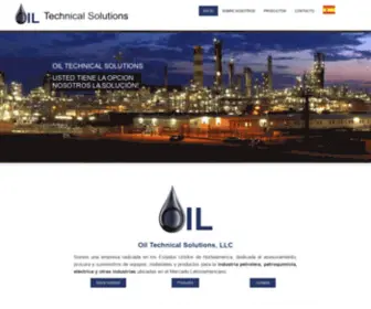 Otshouston.com(Oil Technical Solutions) Screenshot